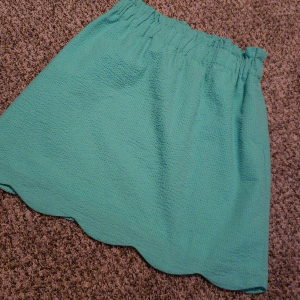 Lauren James Seafoam Scallop Skirt